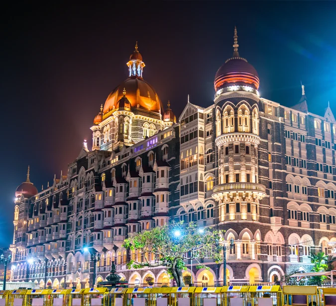 Taj Mahal Palace Hotel i Mumbai – historisk luksus på rundreise til India.